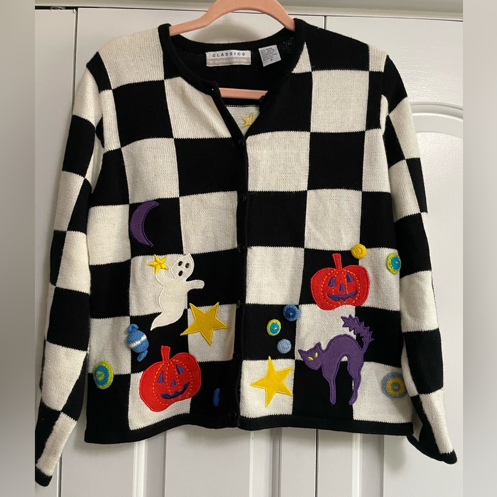 Classics by Marisa Christina Halloween sweater.